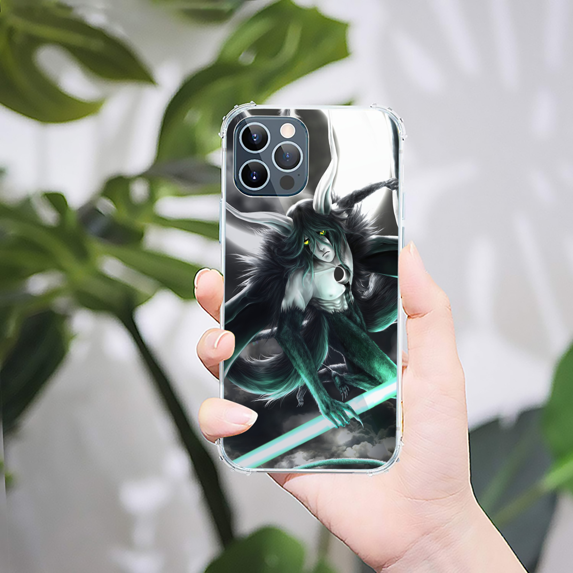 （画像用） ブリーチ BLEACH 【iPhone 12シリーズ対応】透明スマホケース（クリアソフトケース）